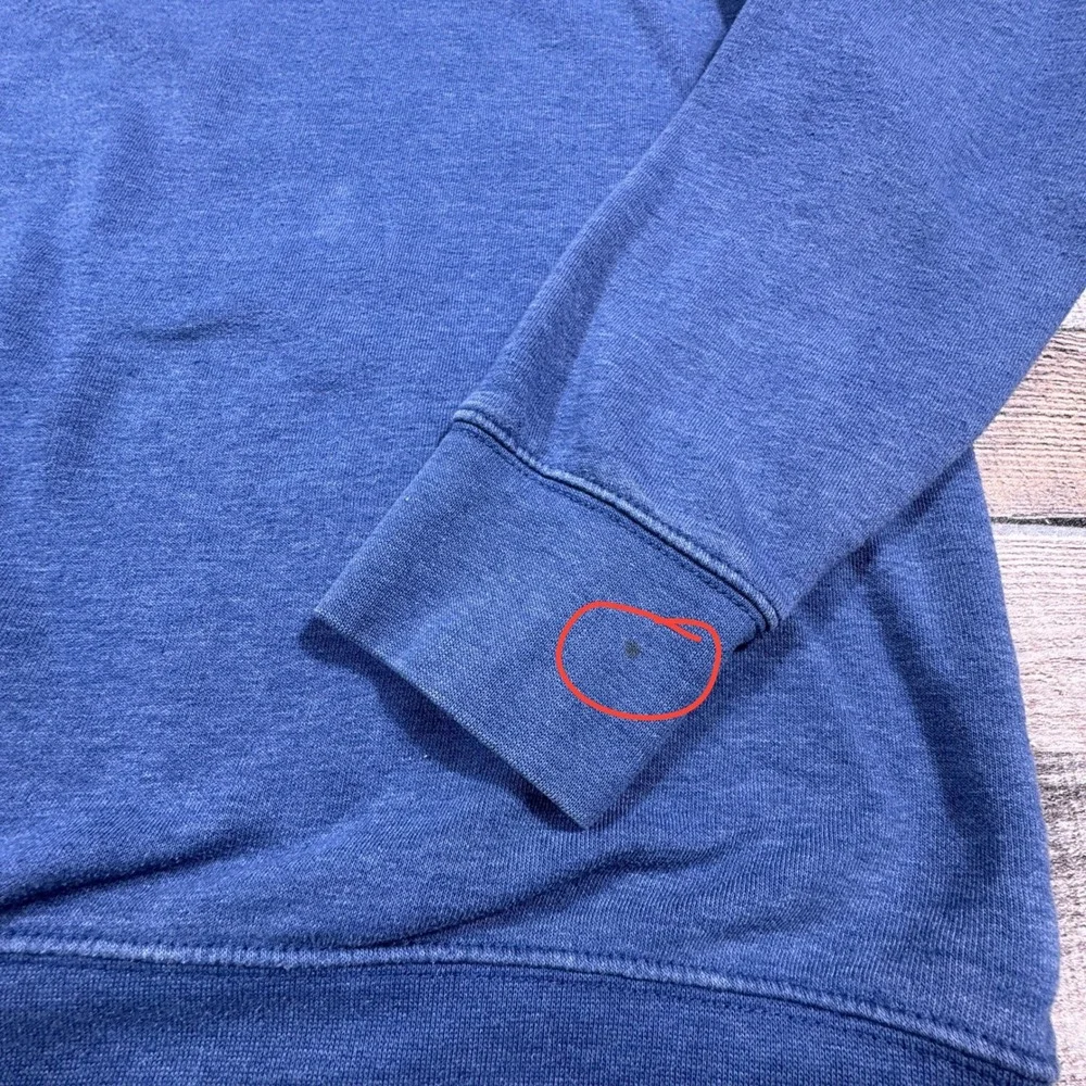 The North Face Mens XL Blue California Bear Graphic Pullover Hoodie‎ Sweatshirt